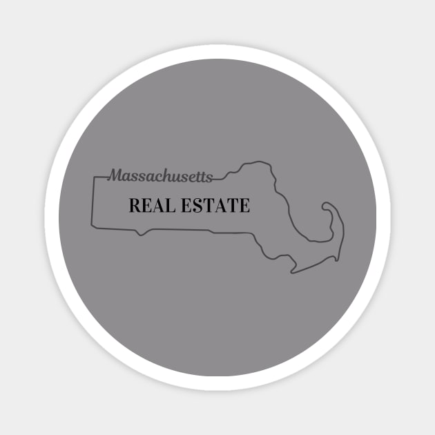 Massachusetts Real Estate Magnet by atomicpropertiesnc